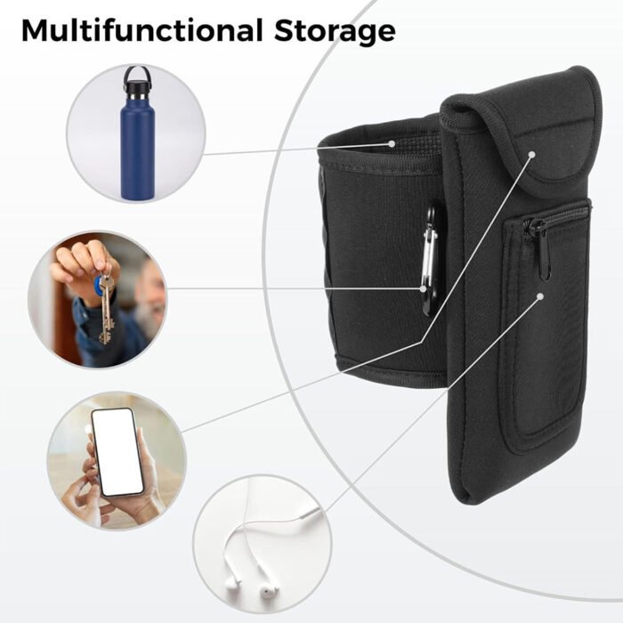 Gym Portable Magnet Kettle Cover Magnet Mobile Phone Bag Can Store Bluetooth Headset Membership Card - Image 3