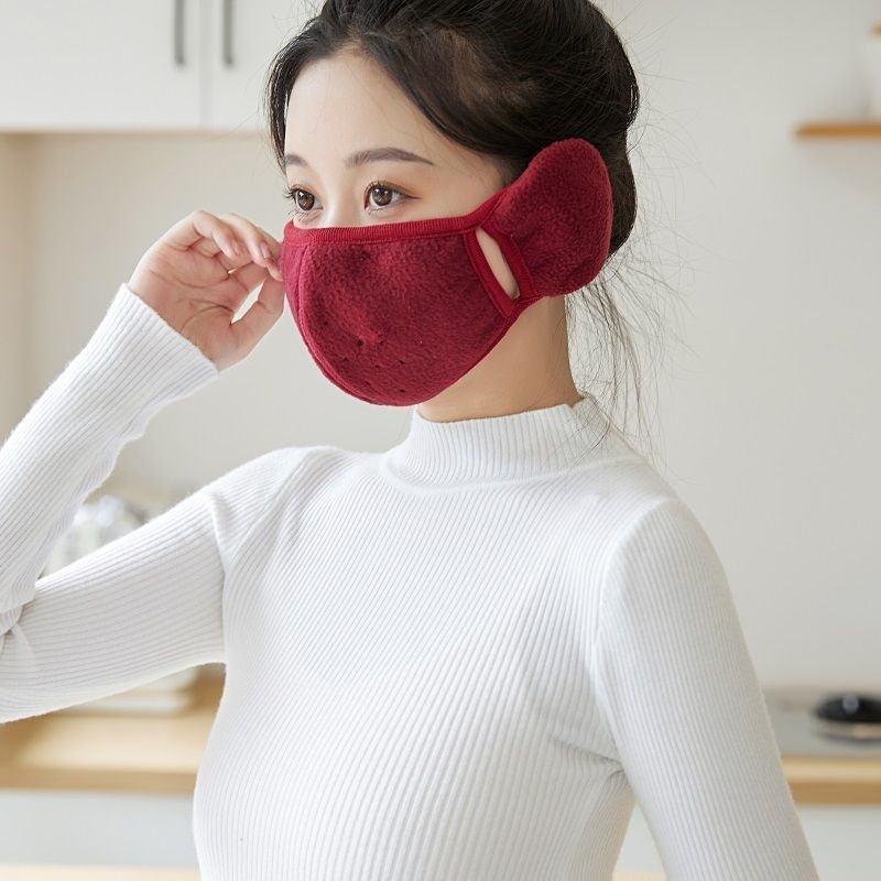 b54e261e-2883-4922-9362-0f8270bd582a.jpg Thermal Mask Women's Thickened Cold Proof Earmuff Winter Keep Warm - Image 3