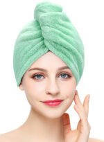 Fashion Hair Drying Towel Shower Cap - Image 5