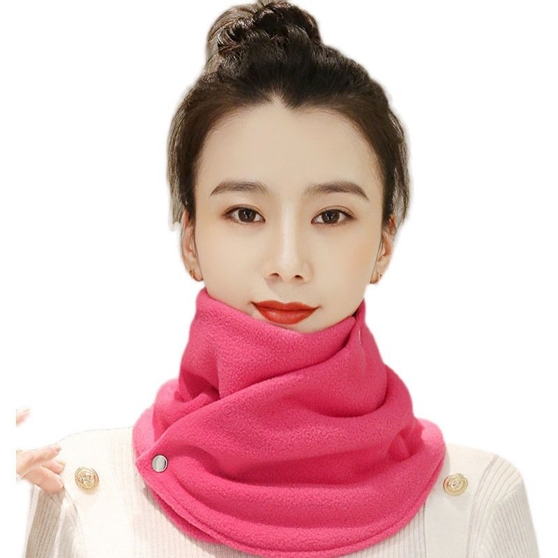 b891a64d-a99e-4f65-b825-824934b02476.jpg Women's Warm Plush Scarf Ins Cute And Versatile - Image 9