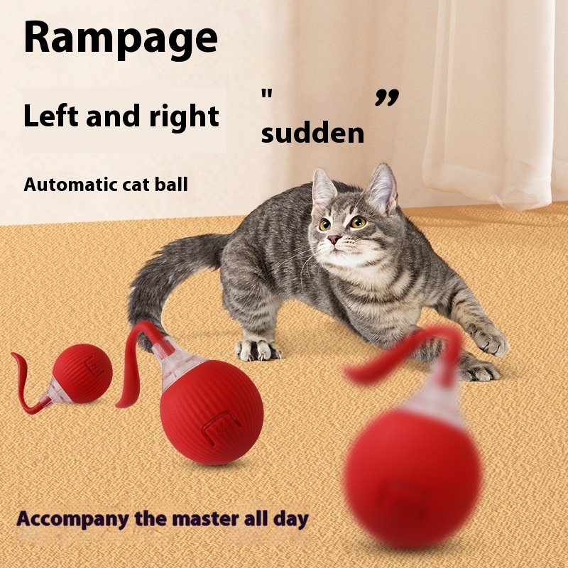 b90bb612-a2ad-41b6-b9a2-21cd4d497e24_trans.jpeg Interactive Cat Toy Ball Super Drive Cat Rolling Ball - Image 2