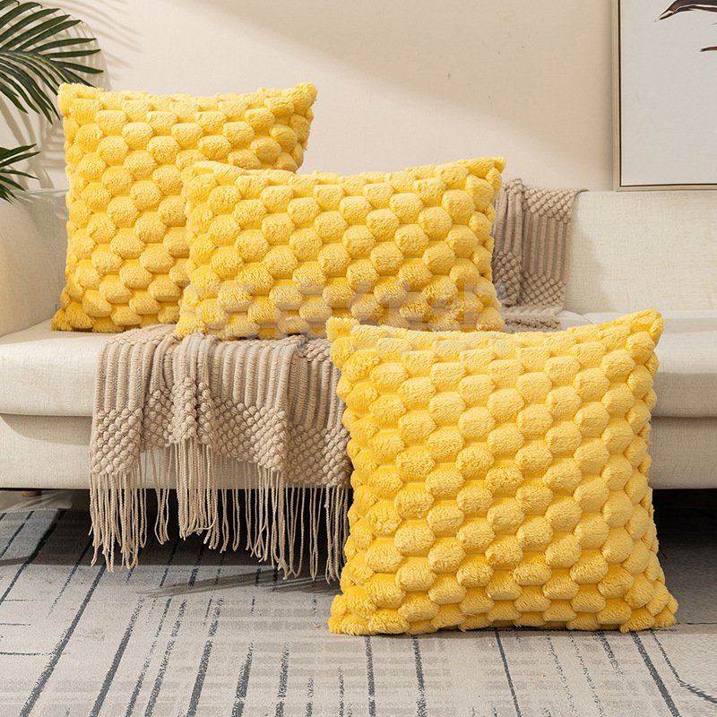 ba9fc897-d4c6-47b6-9079-96a6c6100f77.jpg Woven Fleece Solid Color Pillow Waist Rest Pillow Cover - Image 8