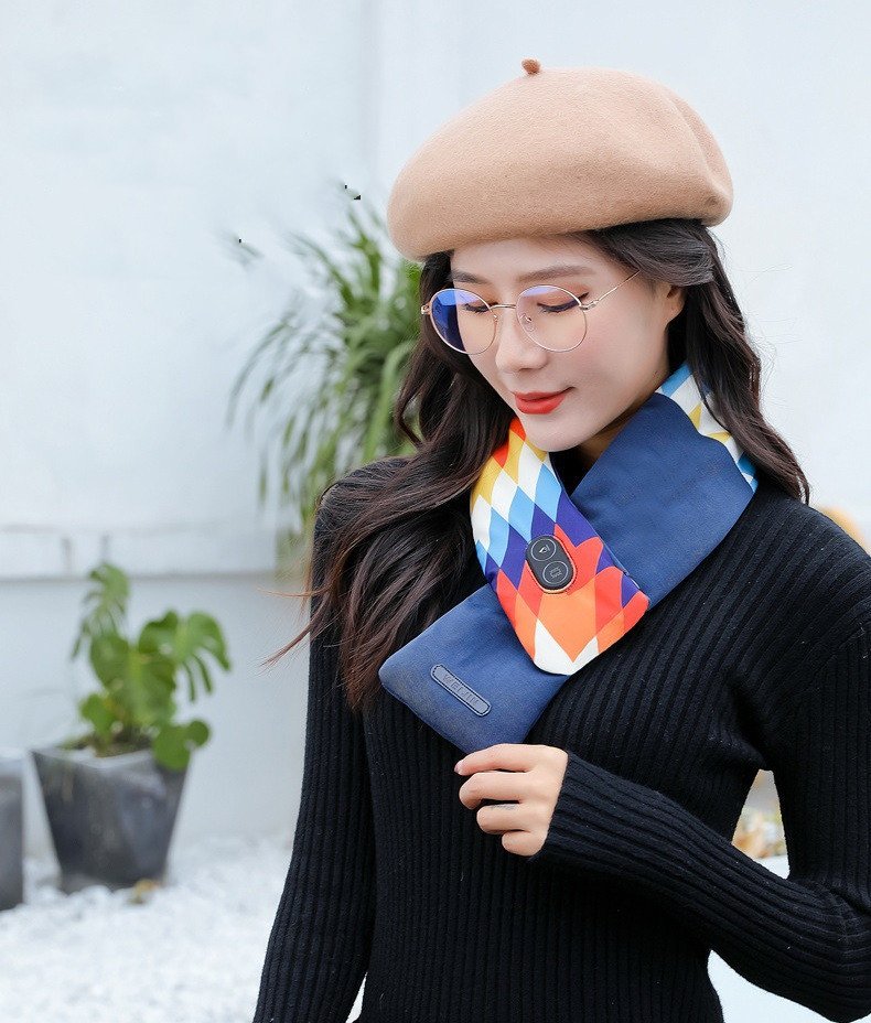 bb5def53-28f1-4067-92e0-384f1f69d437.jpg 3 Gear Washable Electric Heating Scarf Warming Massage Scarves Winter Warmer USB Heated Neckwear Shawl - Image 1