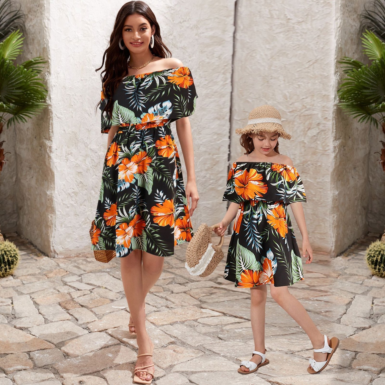 bd61a4e5-3314-4ac9-923e-f8b17abf0ebb.jpg A Family Of 4 Vacation Travel Family Hawaii Parent-child Suit - Image 3