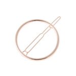 Geometric Triangle Metal Hair Clip Moon Bangs Clip - Image 8