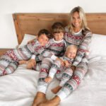 2024 Family Christmas Matching Pajamas Set Xmas Adult Kids Mother And Daughter Father Son Sleepwear Baby Family Look Outfits - Image 3