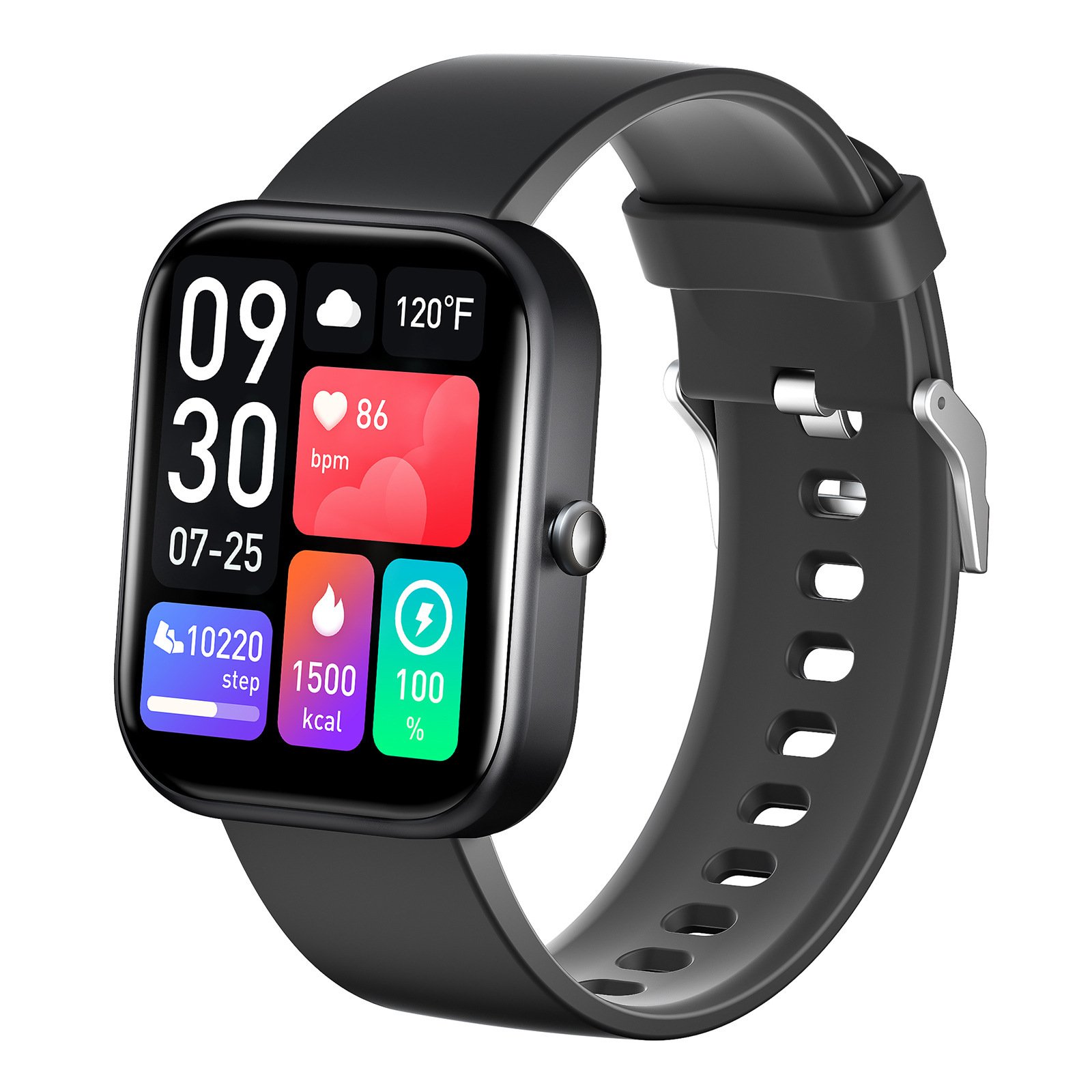c75f1569-33e4-4546-83eb-02eb4192f9c9.jpg Smart Watch Heart Rate Blood Oxygen Health Monitoring Sports Watch - Image 2