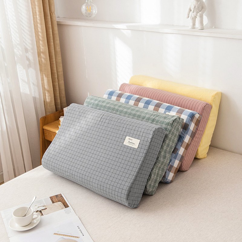 c8871cd2-0f91-43ab-854a-2f033842cfaf.jpg Washed Cotton Latex Pillowcase Skin-friendly - Image 2