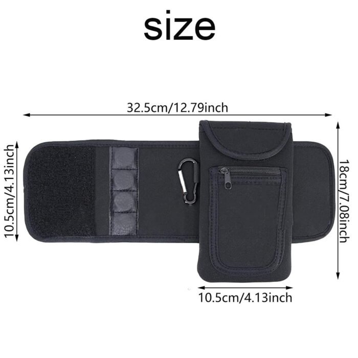 Gym Portable Magnet Kettle Cover Magnet Mobile Phone Bag Can Store Bluetooth Headset Membership Card - Image 5