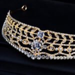 Bridal Headdress Baroque Korean Wedding Diamonds Individually Wrapped - Image 3