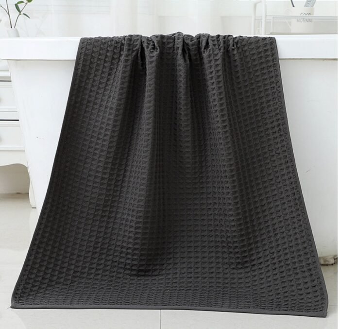 Household Bathing Water Absorbent And Quick Drying Unisex Plus Thickened Pure Cotton Bath Towel Wipe - Image 1