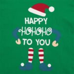 Homewear Pajamas Set Christmas Doll Print - Image 5