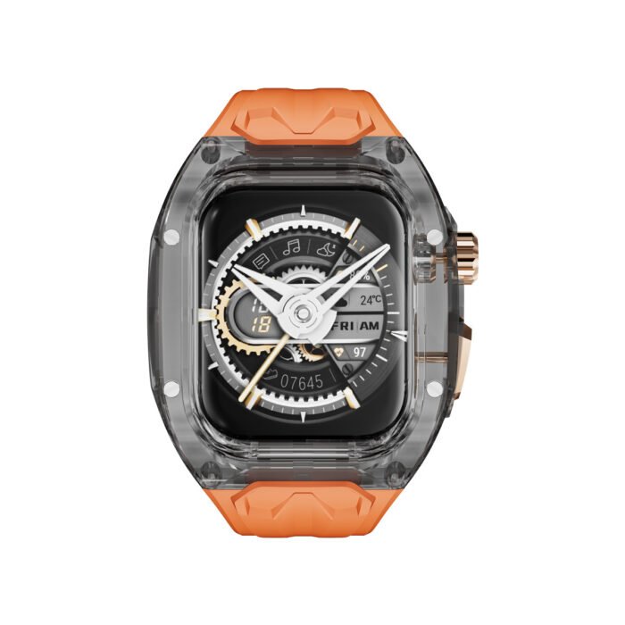 Richard Style Transparent Watch Case Strap - Image 4