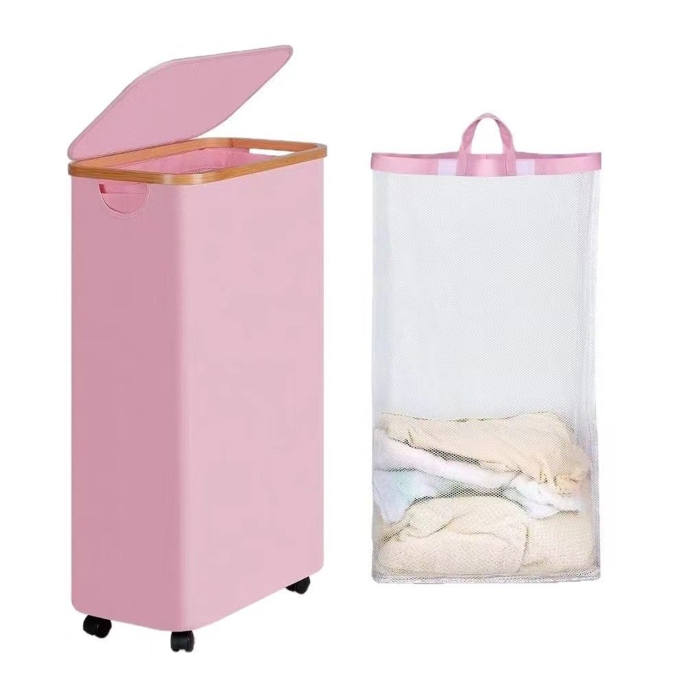 d17936e4-1caf-43b7-a67f-0e2828dfd189_trans.jpeg Oxford Cloth Dirty Clothes Folding Dirty Clothes Basket Dustproof With Cover Storage Basket - Image 9