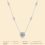 925 Silver Dot Starlight Pendant Fashion Clavicle Chain Does Not Fade