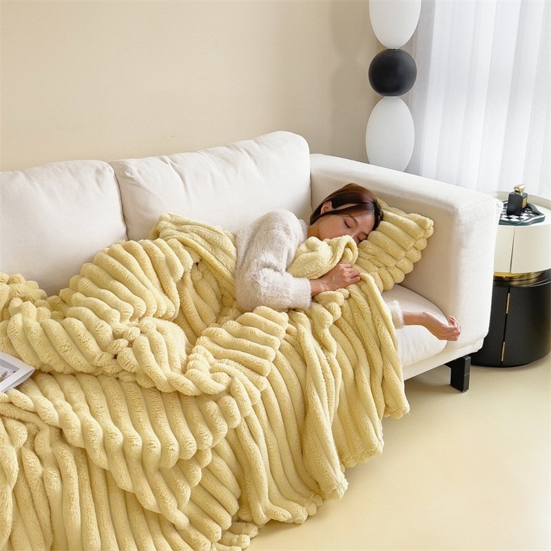 d2eb6b4e-3b26-437a-9546-6b7856c88afb.jpg Blanket Heavy Weight Flannel Blanket - Image 3