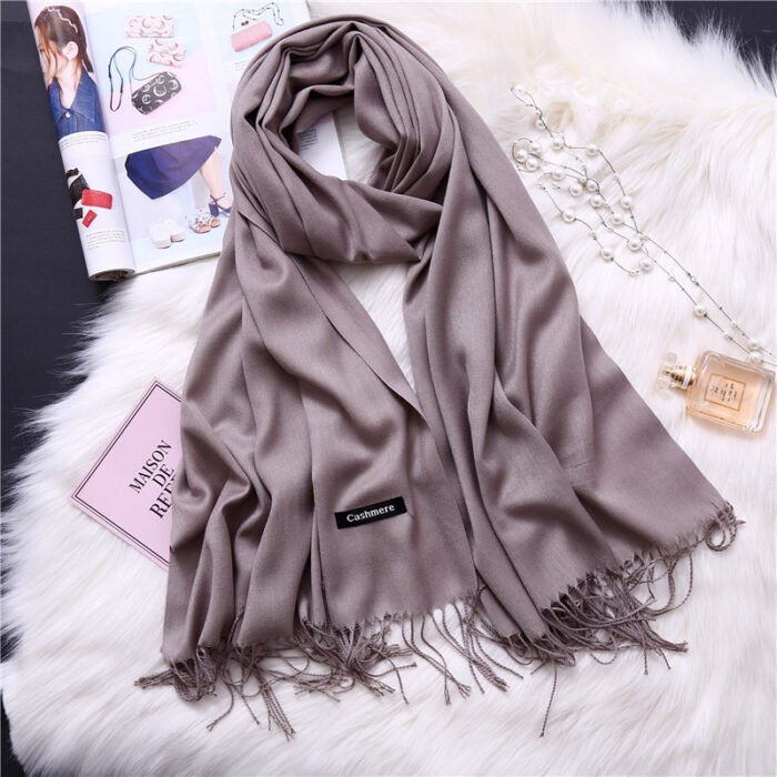 New Designer Brand Women Scarf Shawls Lady Wraps Foulard Neck Scarves - Image 1