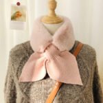 Women's Thick And Warm Plush Rabbit-like Scarf - Image 3