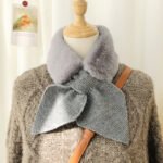 Women's Thick And Warm Plush Rabbit-like Scarf - Image 5