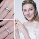 Women's Fashion Plating Couple Women's Ring Set - Image 3