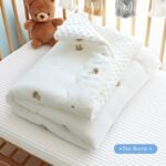 Children's Pure Cotton Wrinkled Gauze And Bean Down Quilt - Image 5