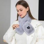 Heating Scarf USB Electric Heated Neck Wrap Heating Pad Pain Relief Three-gear Temperature Control Neck Warmer For Women Men - Image 3
