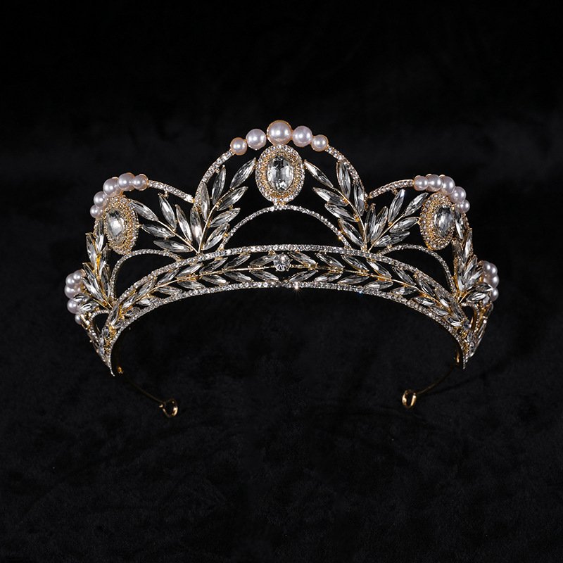 da8547a1-59b8-4378-8e33-11adee7535c9.jpg Alloy Electroplate Crowns Korean Style - Image 1