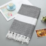 Handmade Tassel Blanket Turkish Beach Towel - Image 10