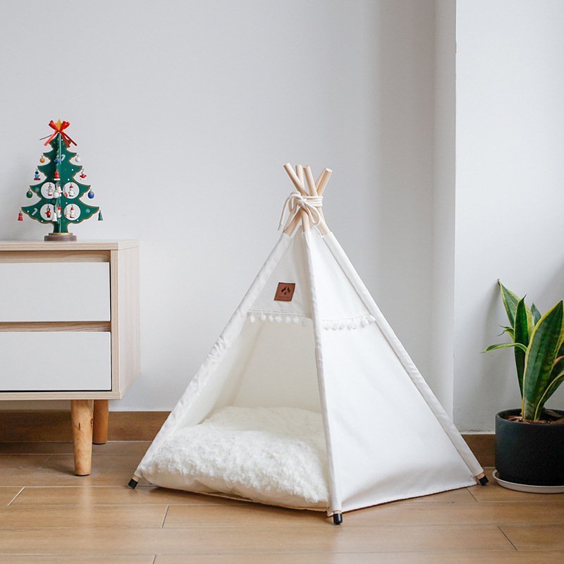 df7f74aa-1ed3-49fb-83f4-ef933706a7b4.jpg Upgraded Version Four Seasons Pet Cat Dog Tent - Image 5