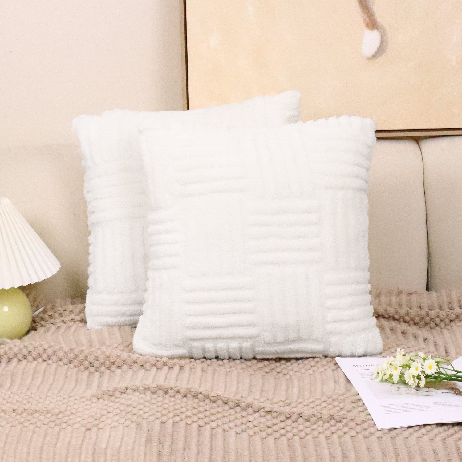 dffdbd10-9190-4bea-9240-02a5dce1fd01.jpg Pillow Cover Woven Plush Pillowcase Pillow Cover - Image 3
