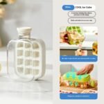 One-Click Molding Cooling Cup,Instant Ice Maker,Zero-Contact Design,Straw Included,Curling Mold,Portable & Stylish Chilled Drink - Image 5