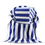Cotton Yarn-dyed Jacquard Beach Bath Towel - Image 2