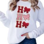 Women Print Hooded Sweatshirt Christmas Shirts For Women Christmas Tree Sequin 2024 Autumn New Style Fashion Sweatshirts - Image 3