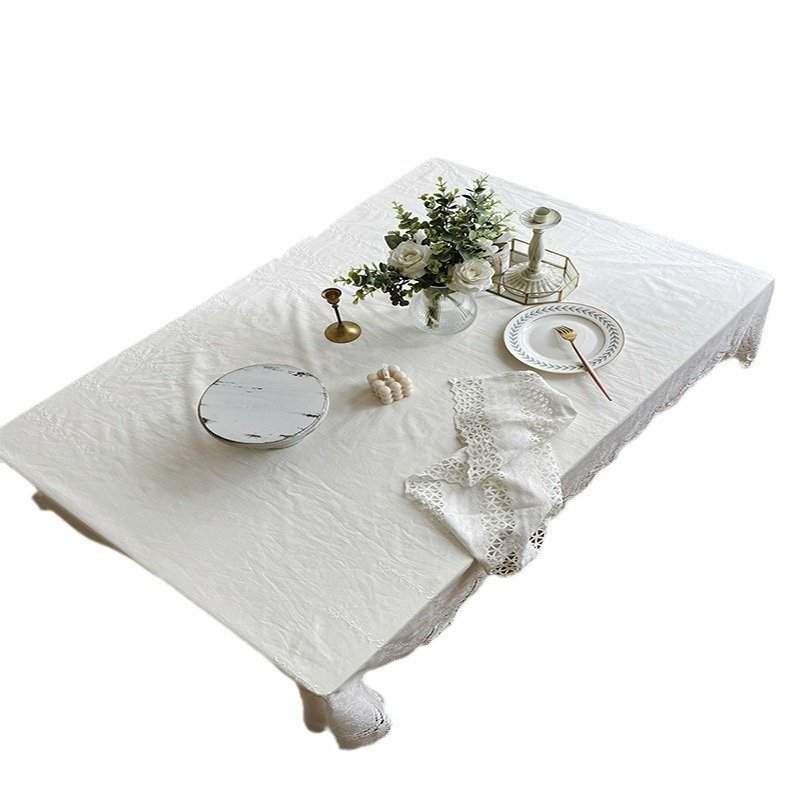 e562bfc5-14d7-4119-87e8-bc1729b1c6c8.jpg French White Phoenix Tail Flower Anemone Lace Tablecloth - Image 2
