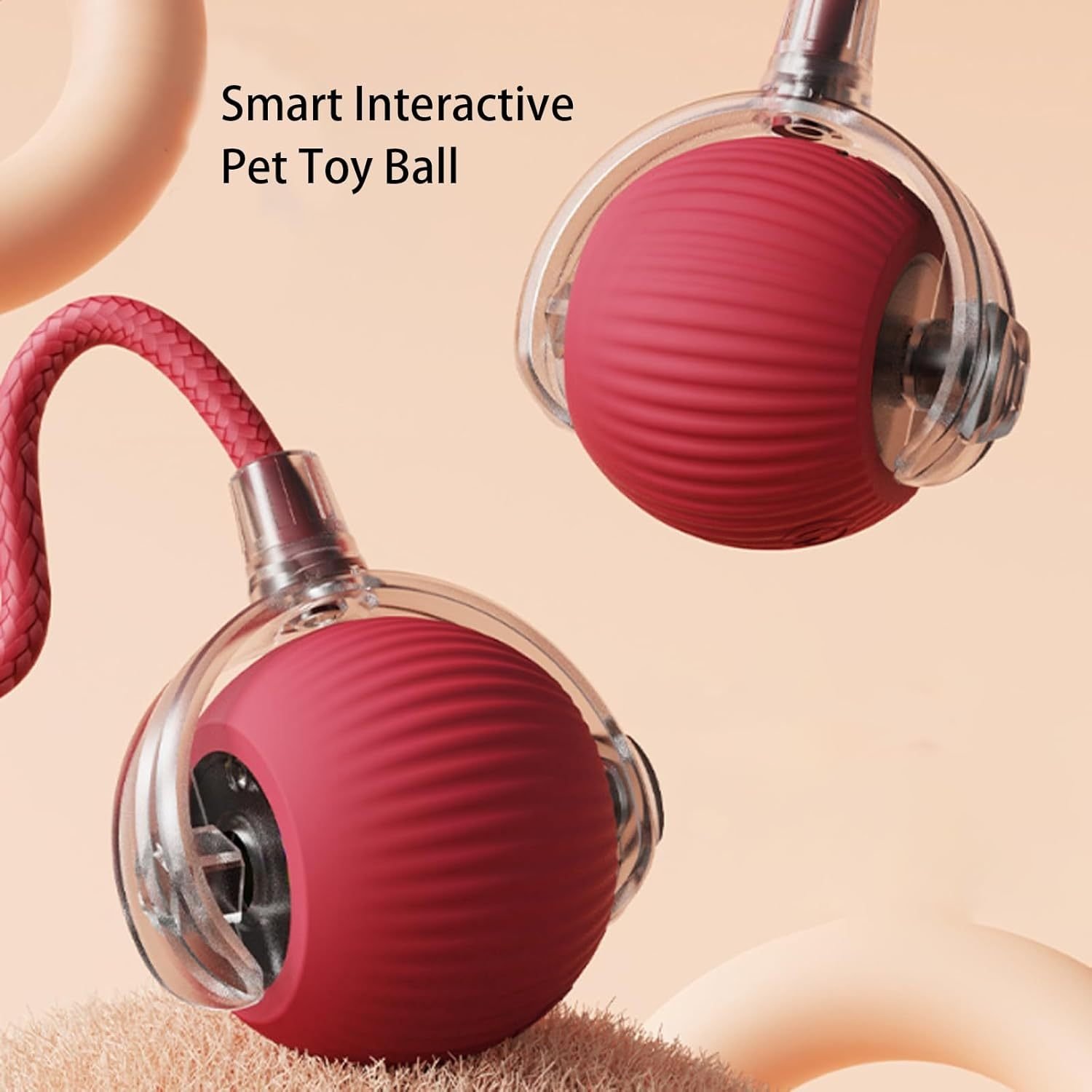 e679194e-be6b-4821-95bb-804129bf4f77.jpg Rolling Ball Ball For Dogs Doggie Ball Interactive Dog Smart Ball Toy Interactive Cat Ball Toy 360  Smart Automatic Rolling Pet Ball - Image 4