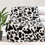 Cow Print Blanket Flannel Blanket - Image 5