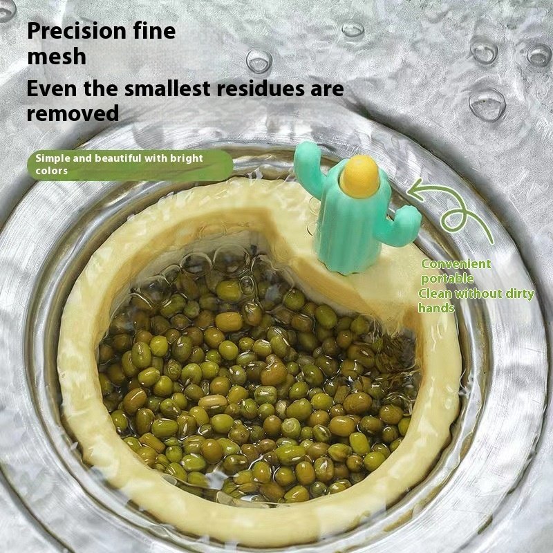 f07488d6-ee26-4f75-aa74-fb4dde782fc8.jpg Cactus Sink Filter Basket Kitchen Innovative Filter Screen Kitchen Gadgets - Image 4