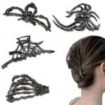 Halloween Barrettes Simple Bat - Image 5