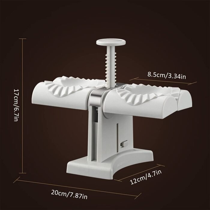 Dumpling Mould Double Head Dumpling Mold Lazy Artifact Manual Press Noodle Dumpling Maker Kitchen Accessories Dumpling Maker - Image 8