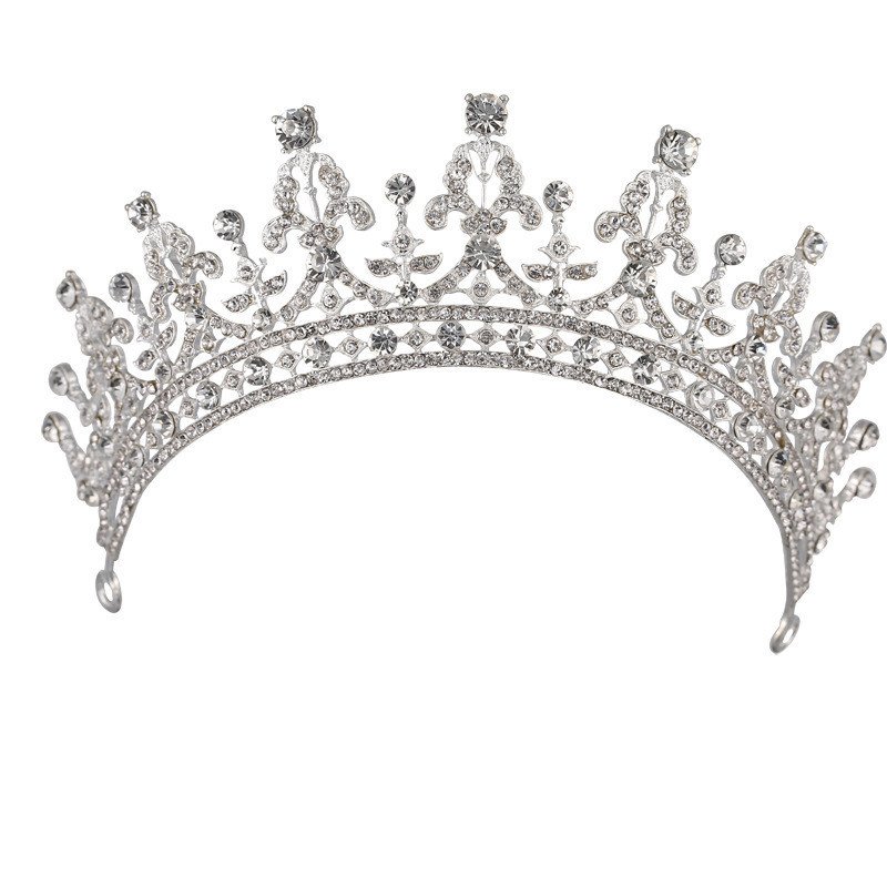 f7600a6b-74cf-41b9-a2bb-3697eee27613.jpg Queen Bridal Wedding Crown Headdress - Image 4