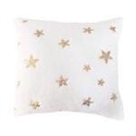 New Ins Christmas Cover Plush Snowflake Sequin Rabbit Hair Pillow Cover - Image 3