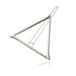 Geometric Triangle Metal Hair Clip Moon Bangs Clip - Image 3