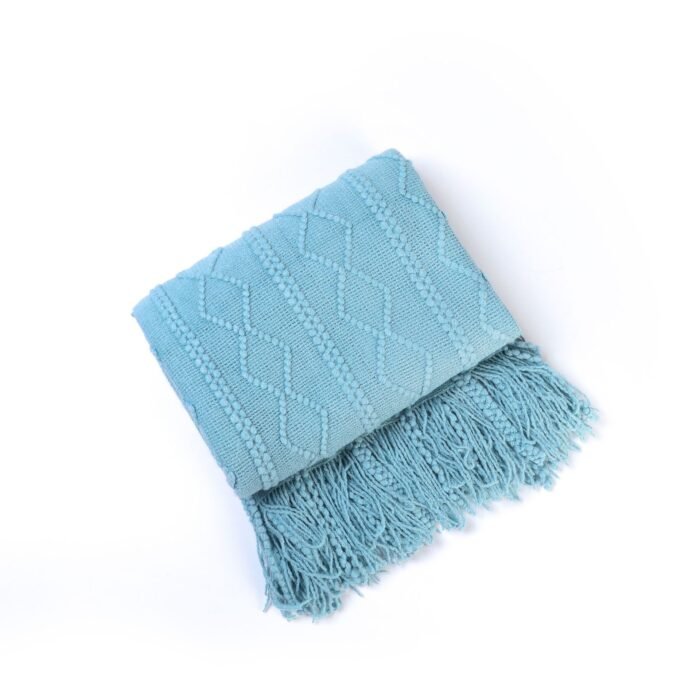 Knitted Blanket Nap Sofa Cover Blanket - Image 8