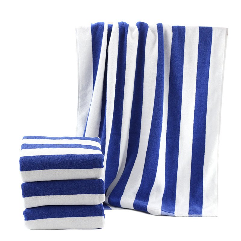fb11331c-2890-4b93-9097-0a8eb239f3e3.jpg Cotton Yarn-dyed Jacquard Beach Bath Towel - Image 8