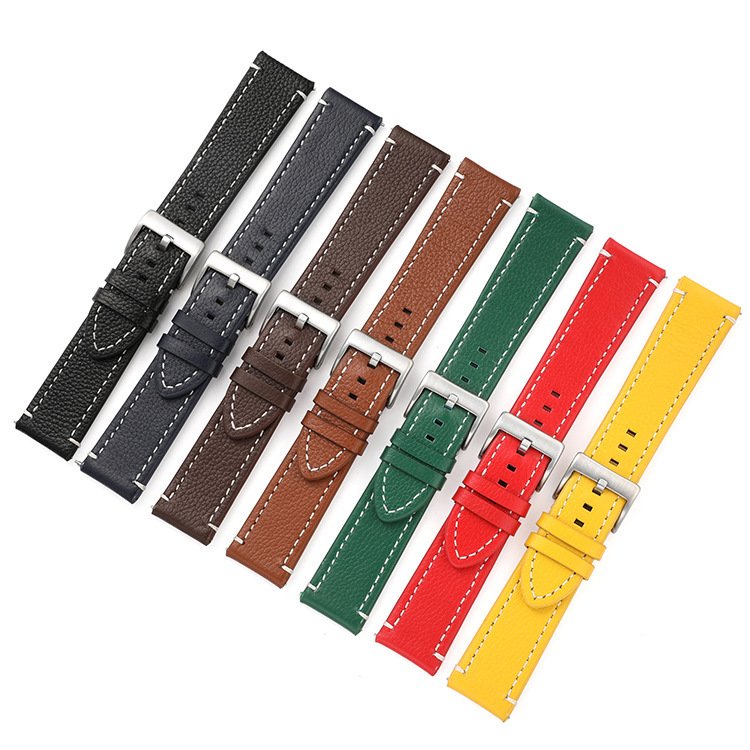 fb7ace3b-e62a-44e7-9aed-0eeacb99b790.jpg Leather Strap Business Men's Watch Band Double-sided Head Layer Cowhide Watch Accessories - Image 3