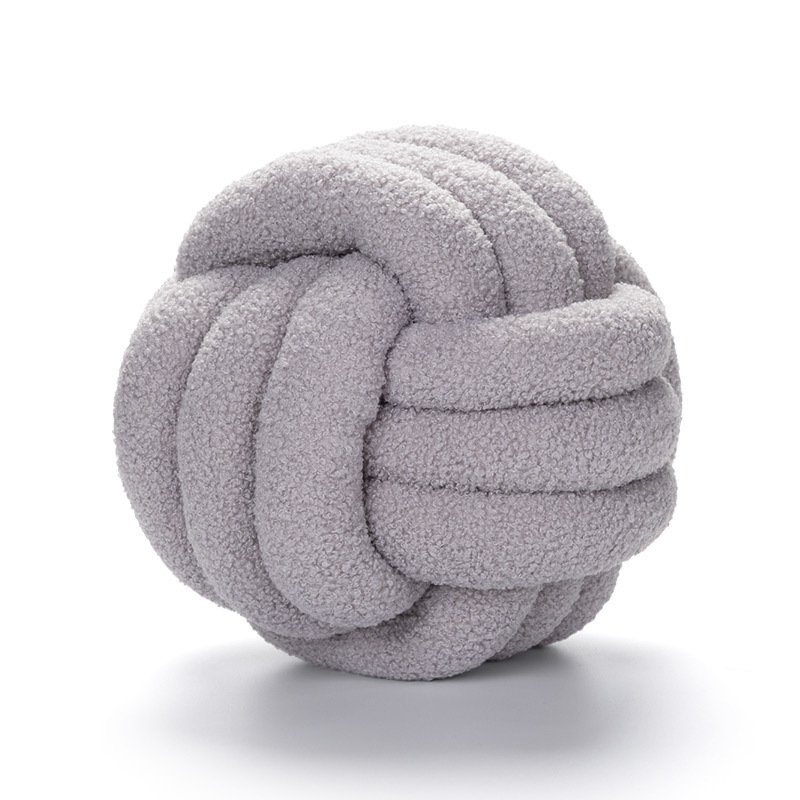 fcdd59d6-faf8-472d-8a46-cc8b0b5079b1.jpg Sofa Living Room Spherical Lamb Wool Bedside Cushion - Image 8
