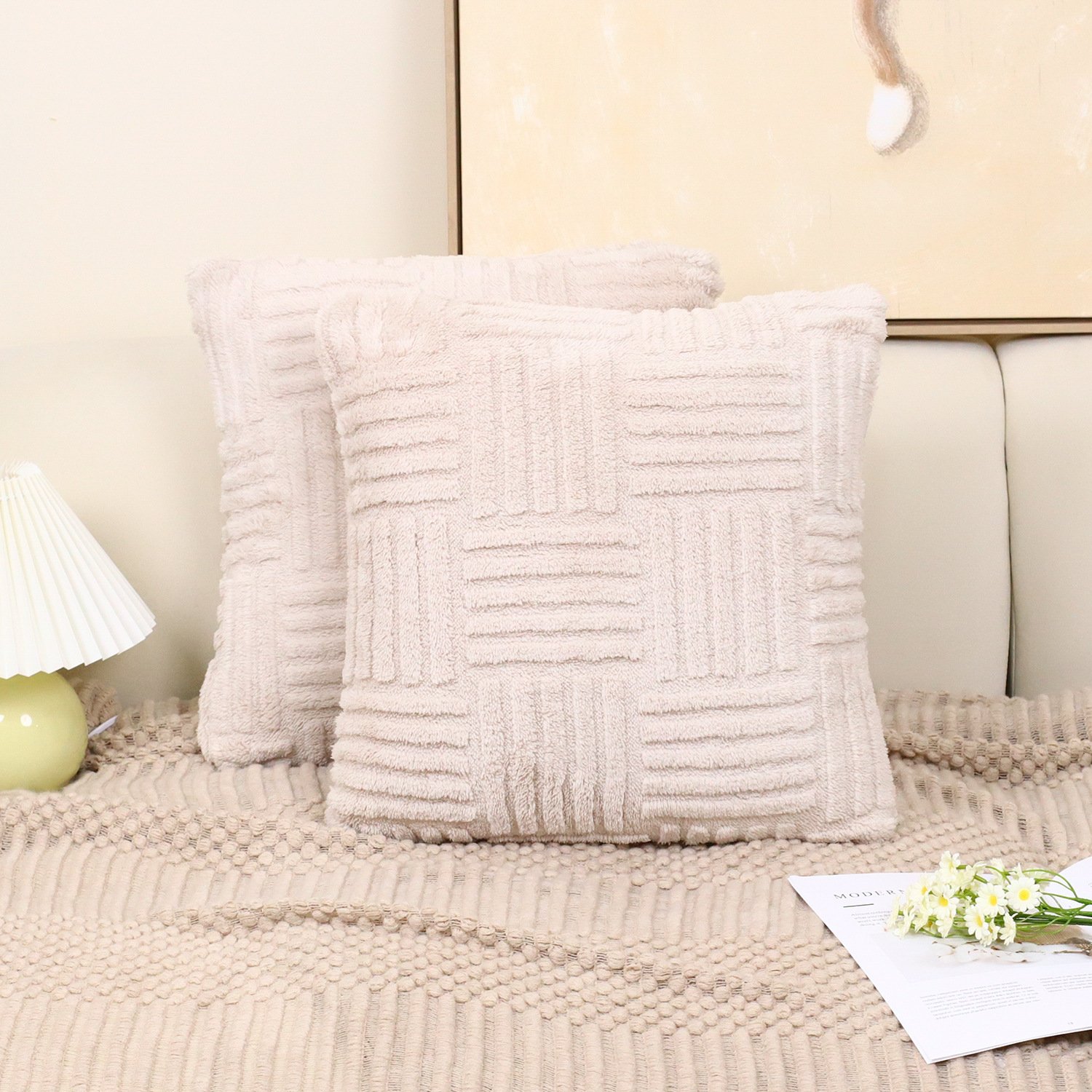 fd7349a5-43b7-489b-969d-1e75868b087a.jpg Pillow Cover Woven Plush Pillowcase Pillow Cover - Image 2
