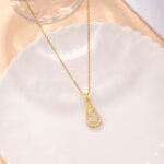 Women's Moissanite Exquisite Clavicle Chain Pendant Does Not Fade Special-interest Design - Image 2