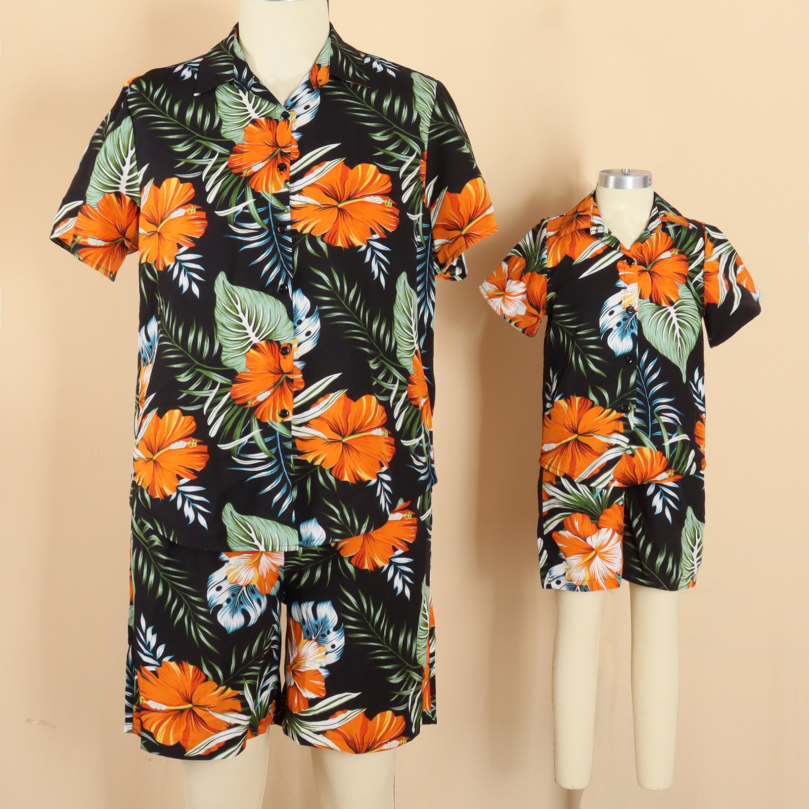 ffb39462-006d-4eba-a36a-28f208f7d41d.jpg A Family Of 4 Vacation Travel Family Hawaii Parent-child Suit - Image 2