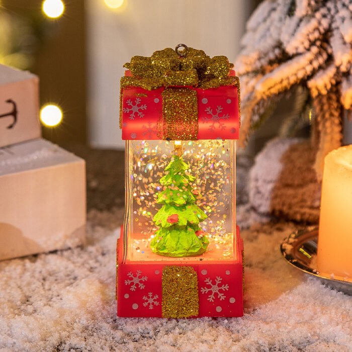 Christmas Decorations Crystal Ball Christmas Gift Box Lights - Image 6